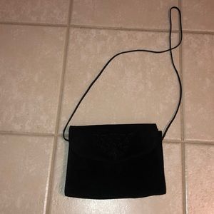 Chandlers Spain black leather bag